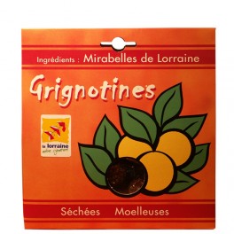 Grignotines : Mirabelles mi-cuites séchées et moelleuses 250g